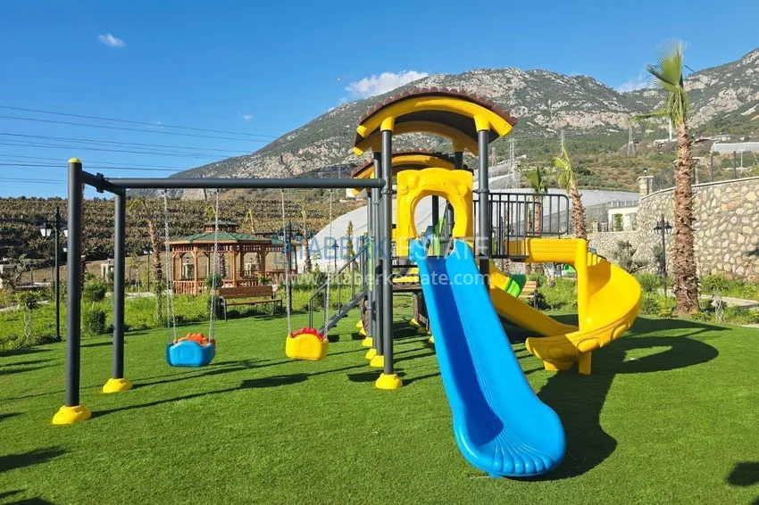 Real estate in Alanya with sea view - 1+1 apartment in Mahmutlar 11