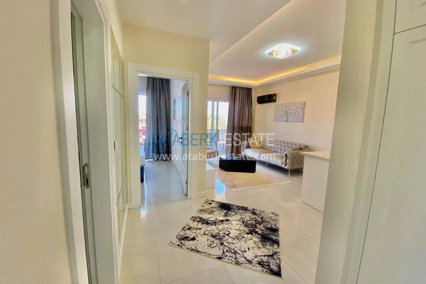 Kupuj Apartament 1+1 w Alanyi z 12-miesięcznym planem ratalnym - dzielnica Oba 1 