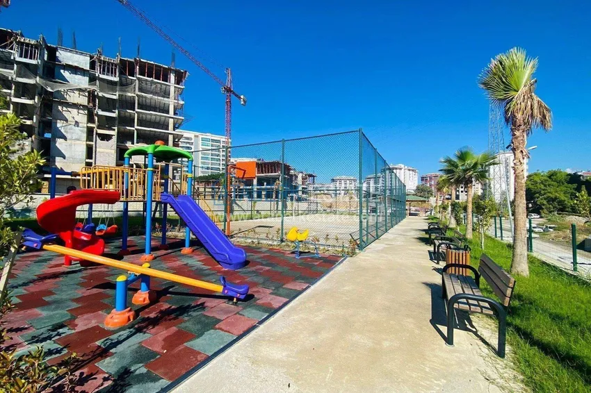 Real estate in Alanya with a short-term rental license - 1+1 apartment in Avsallar 12