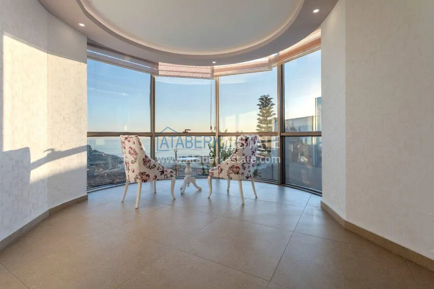 Purchase Private 5+2 villa in the center of Alanya, Bektash district — furnished and with panoramic views 6
