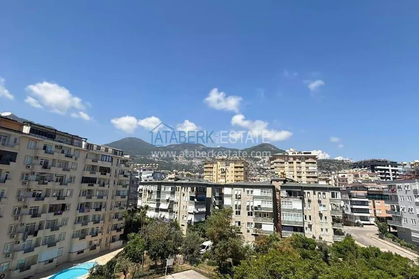 Purchase Real estate in the center of Alanya - 1+1 apartment with a view of the fortress and the sea near Cleopatra beach 14