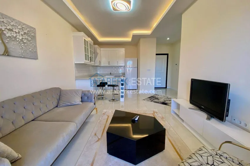 Kupuj Apartament 1+1 w Alanyi z 12-miesięcznym planem ratalnym - dzielnica Oba 4 