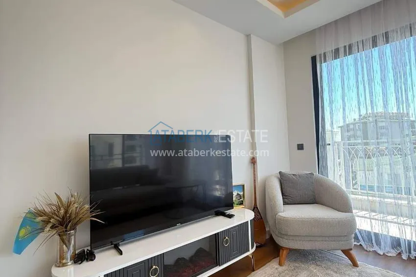 Purchase Real estate in the center of Alanya - 1+1 apartment with a view of the fortress and the sea near Cleopatra beach 7