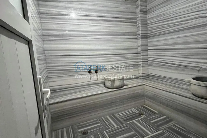 1+1 apartment for residence permit and citizenship in Alanya - 80 m² furnished, Cikcilli district 10