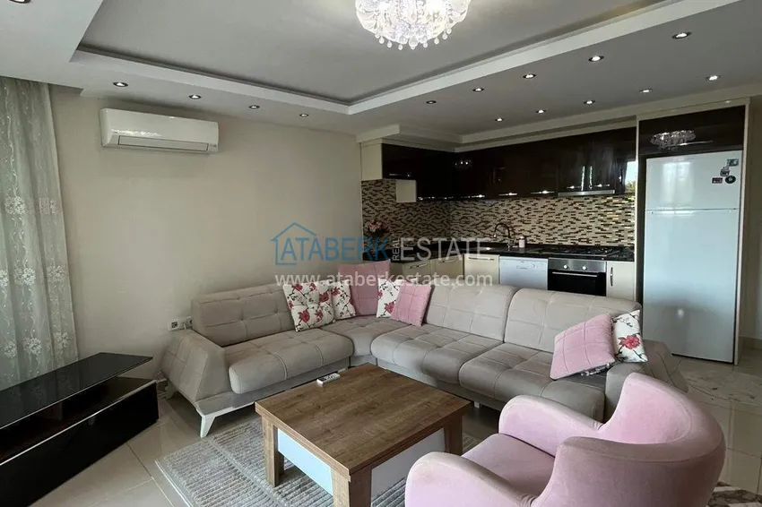 Purchase 1+1 apartment for residence permit and citizenship in Alanya - 80 m² furnished, Cikcilli district 1