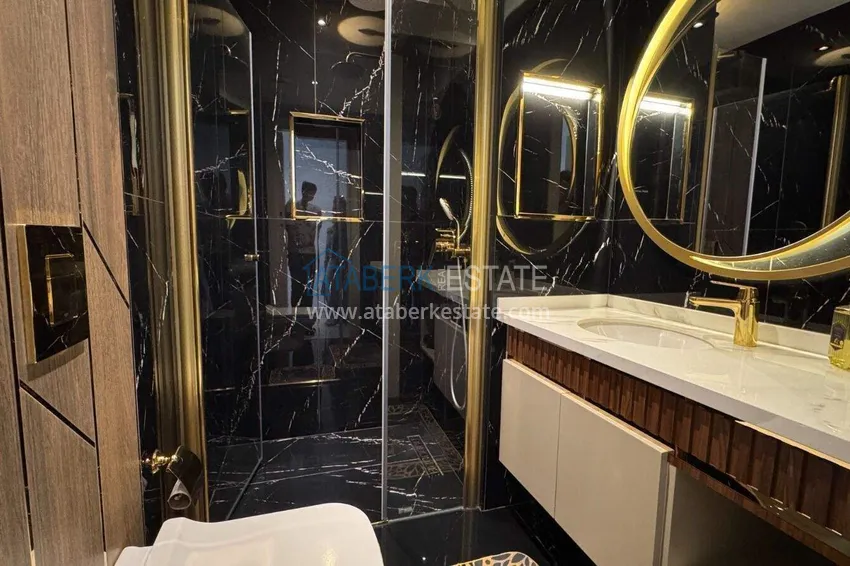 Purchase Apartment for Long Term Rental in Alanya - Furnished, Premium Complex, Tosmur District B17 13