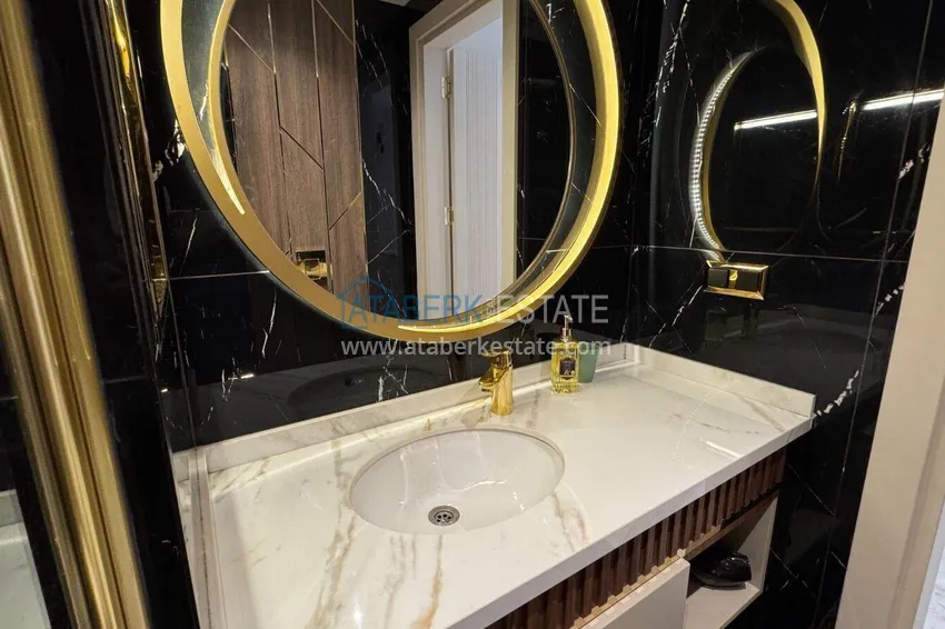 Purchase Apartment for Long Term Rental in Alanya - Furnished, Premium Complex, Tosmur District B17 14