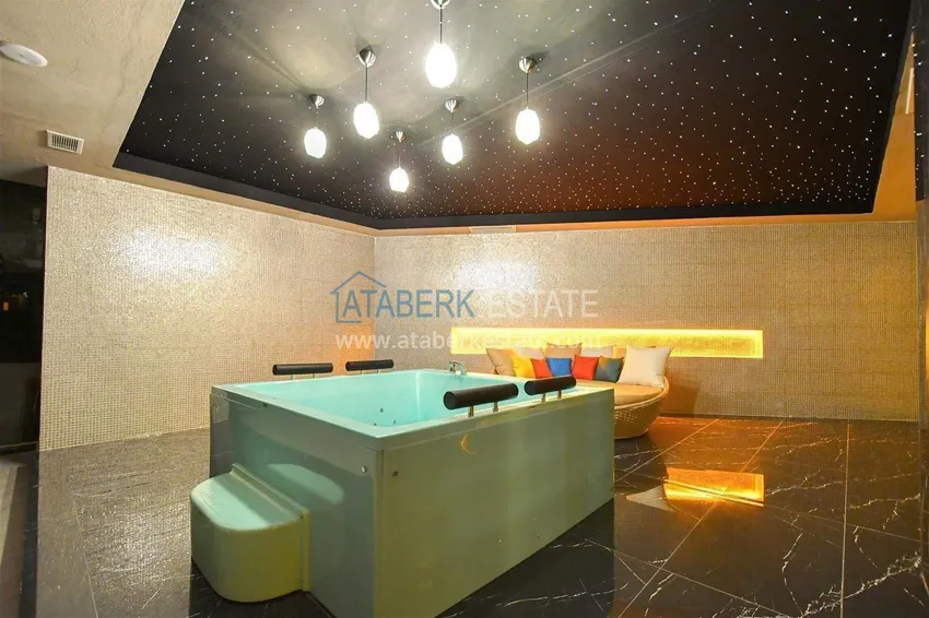 Apartment for Long Term Rental in Alanya - Furnished, Premium Complex, Tosmur District B17 14