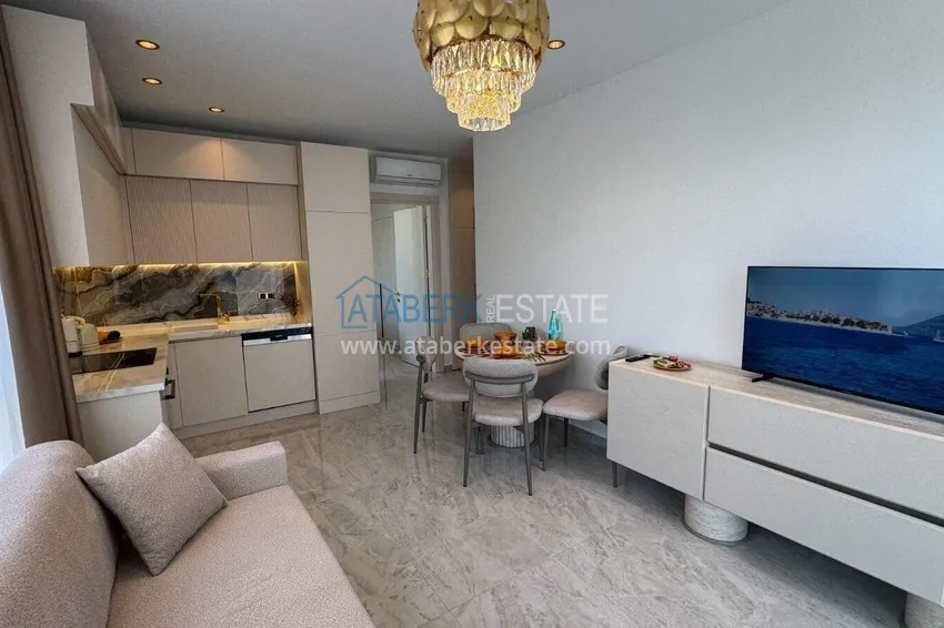 Purchase Apartment for Long Term Rental in Alanya - Furnished, Premium Complex, Tosmur District B17 5