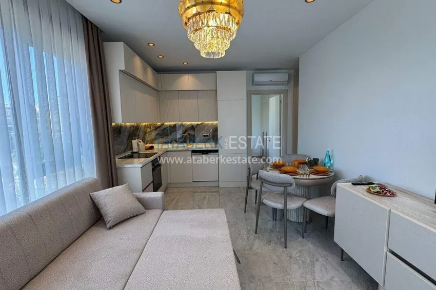 Purchase Apartment for Long Term Rental in Alanya - Furnished, Premium Complex, Tosmur District B17 6
