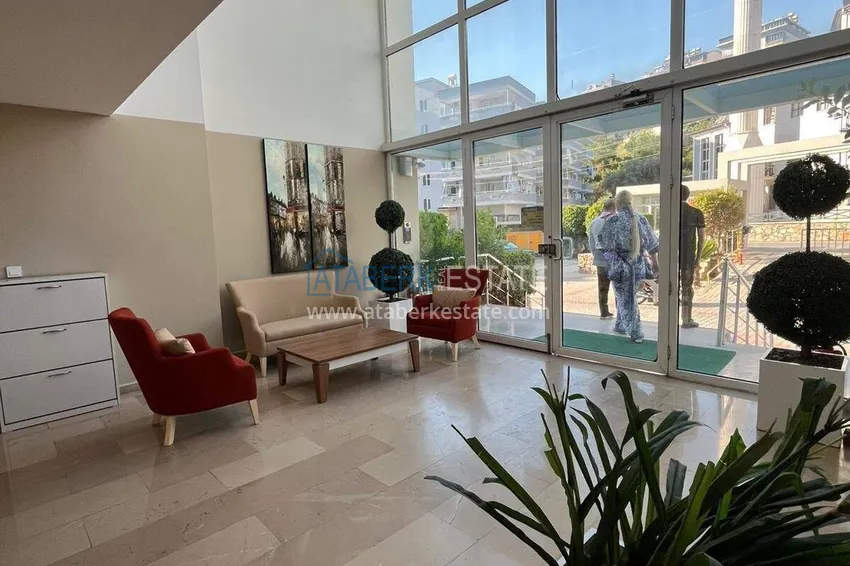 1+1 apartment for residence permit and citizenship in Alanya - 80 m² furnished, Cikcilli district 6