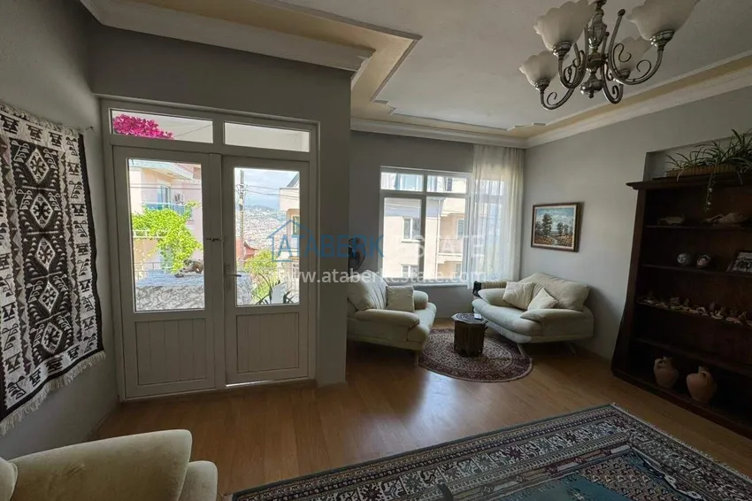 Purchase 2+1 apartment in the center of Alanya, Kale Peninsula — furnished and with sea views 13