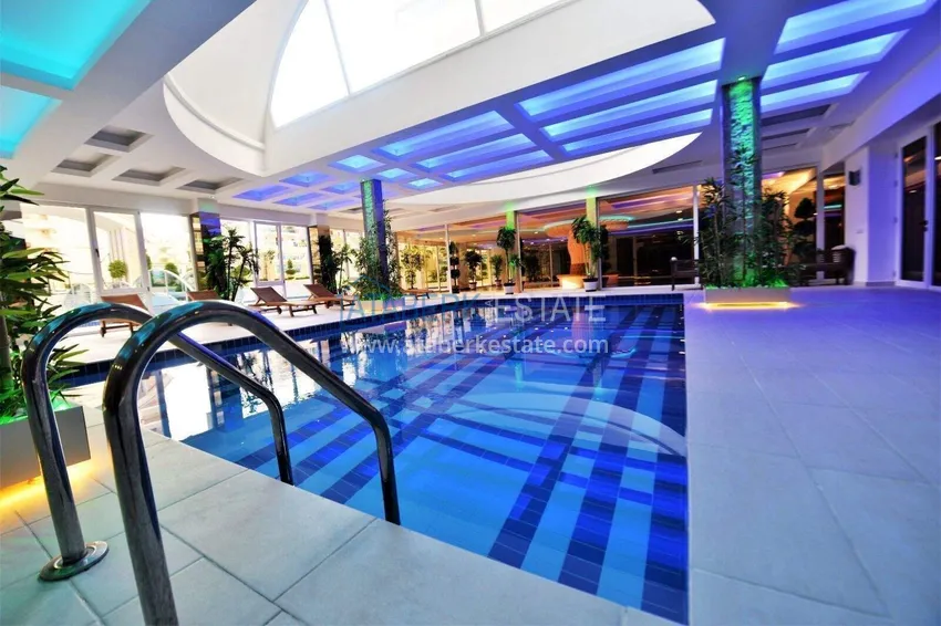 2+1 apartment in Alanya — new furniture, luxury residence, Mahmutlar district 16