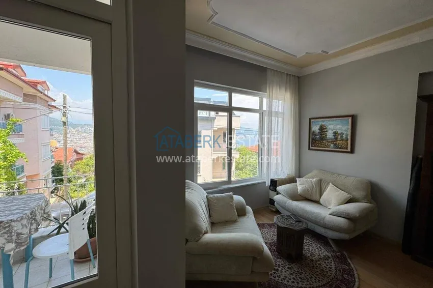Purchase 2+1 apartment in the center of Alanya, Kale Peninsula — furnished and with sea views 15