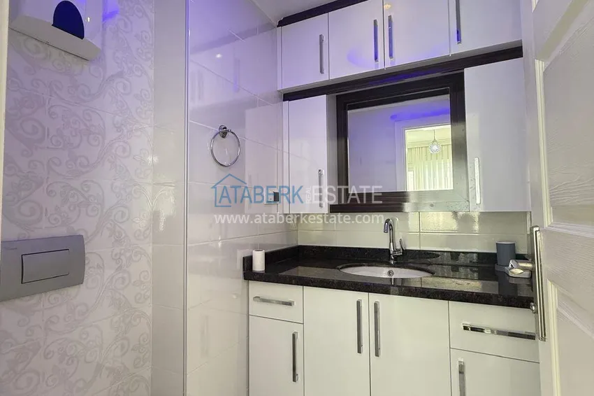 Purchase 2+1 apartment in Alanya — new furniture, luxury residence, Mahmutlar district 15