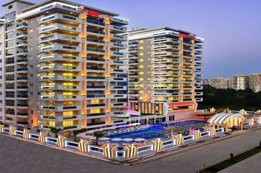 2+1 apartment in Alanya — new furniture, luxury residence, Mahmutlar district 3