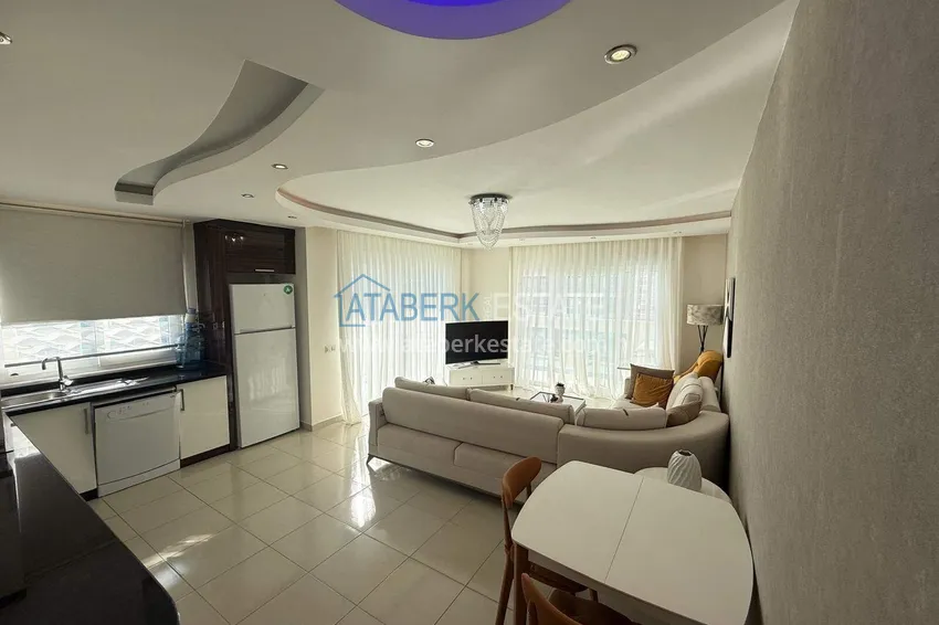 Purchase 2+1 apartment in Alanya — new furniture, luxury residence, Mahmutlar district 6
