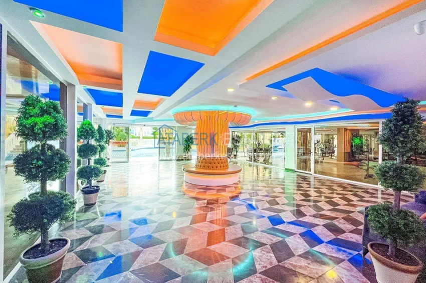 2+1 apartment in Alanya — new furniture, luxury residence, Mahmutlar district 8