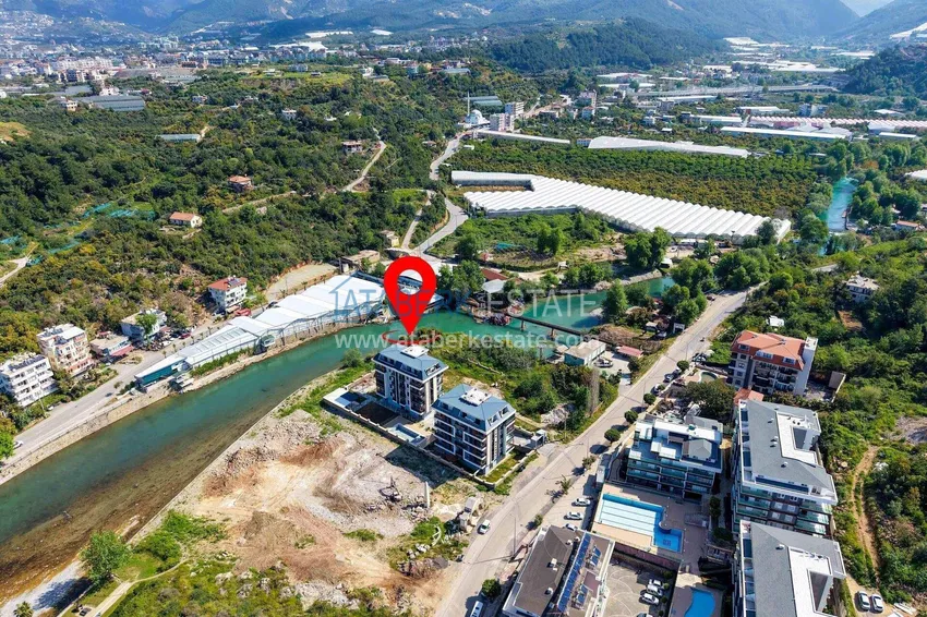 Citizenship apartment in Alanya - 2+1 with a separate kitchen in the Kestel area 1 