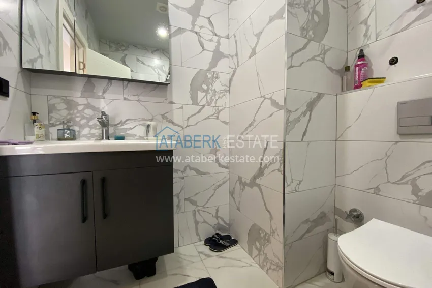 Purchase 1+1 furnished apartment in Alanya, Oba district 10