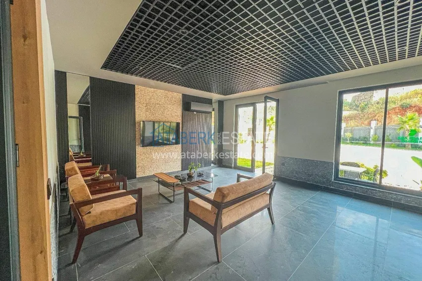 1+1 furnished apartment in Alanya, Oba district 11