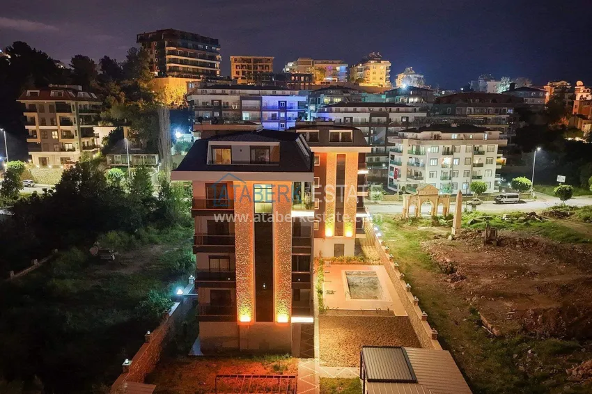Citizenship apartment in Alanya - 2+1 with a separate kitchen in the Kestel area 12 