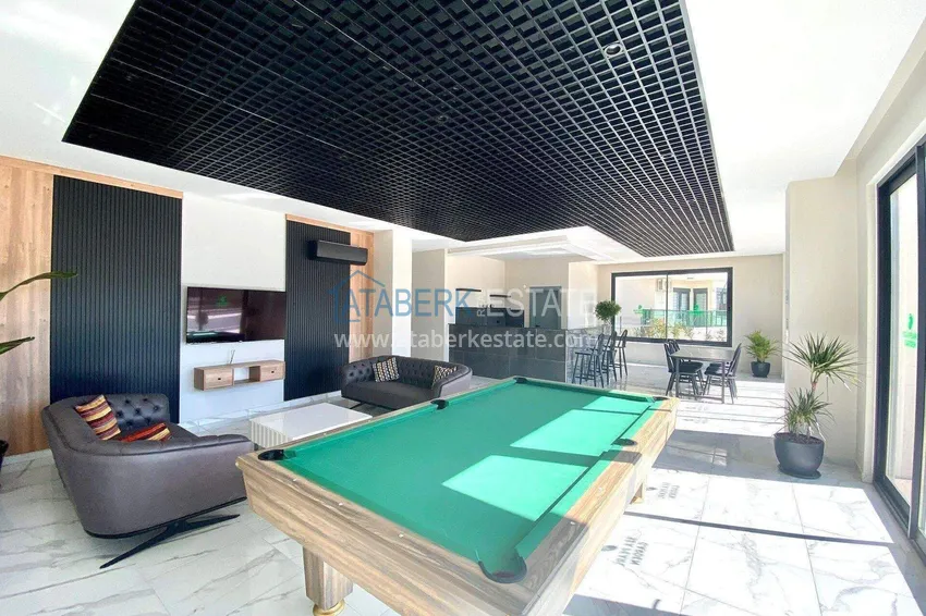1+1 furnished apartment in Alanya, Oba district 12