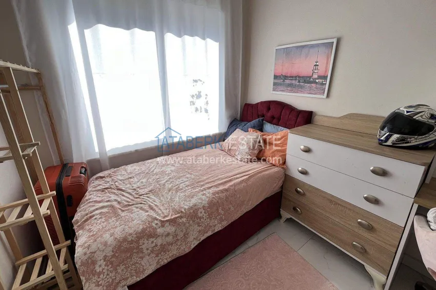 Purchase 2+1 apartment in Alanya for residence permit and citizenship - furniture, glazed balcony, Oba district 12