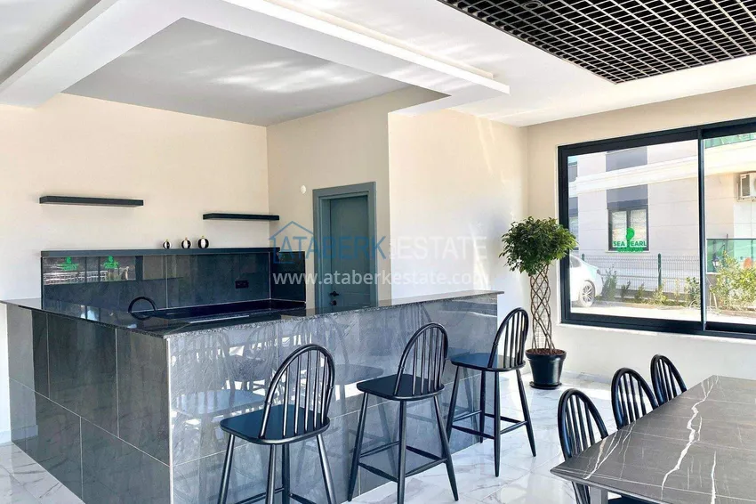 1+1 furnished apartment in Alanya, Oba district 13