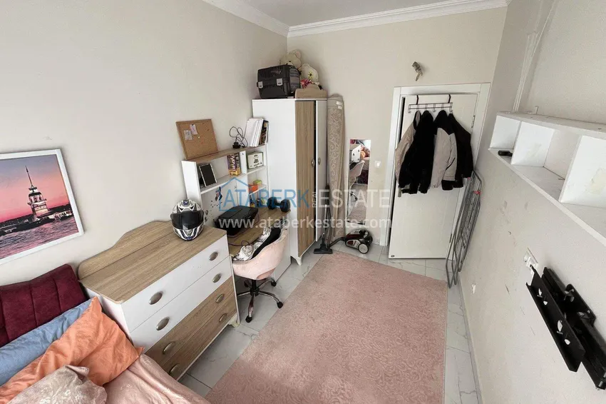 Purchase 2+1 apartment in Alanya for residence permit and citizenship - furniture, glazed balcony, Oba district 13