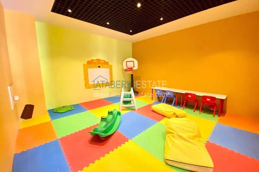 1+1 furnished apartment in Alanya, Oba district 14