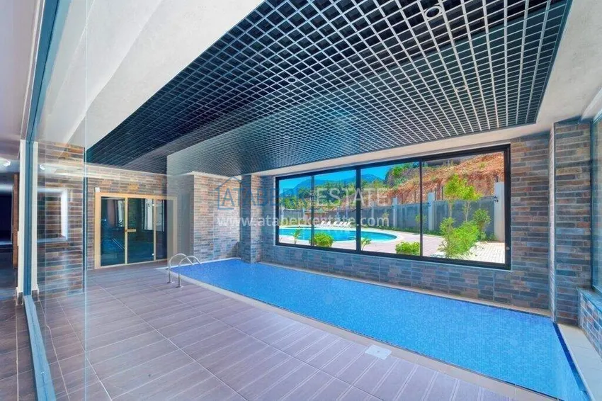 1+1 furnished apartment in Alanya, Oba district 17