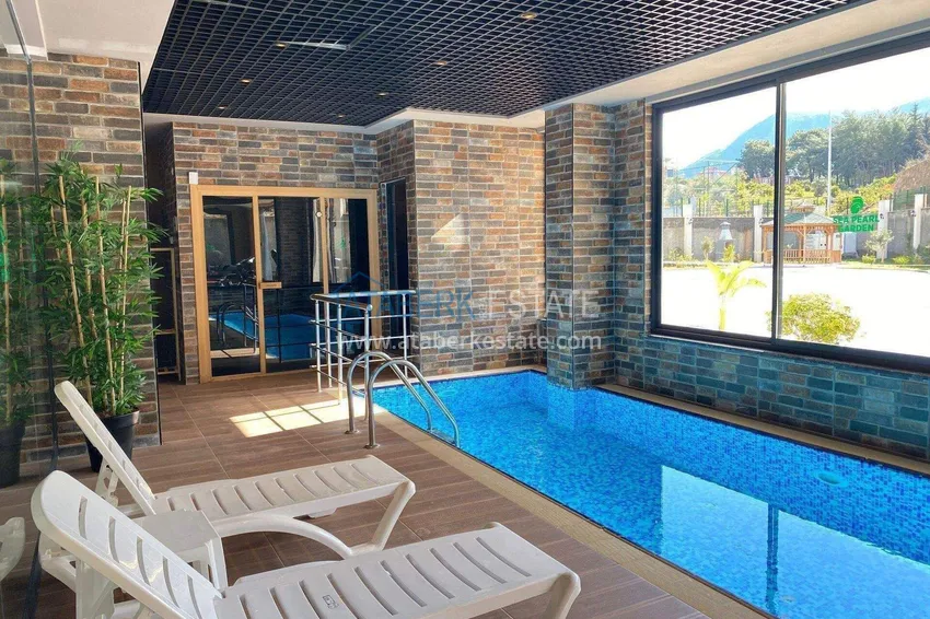 1+1 furnished apartment in Alanya, Oba district 19