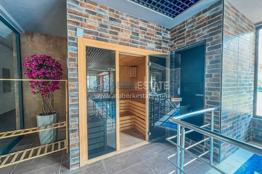 1+1 furnished apartment in Alanya, Oba district 20