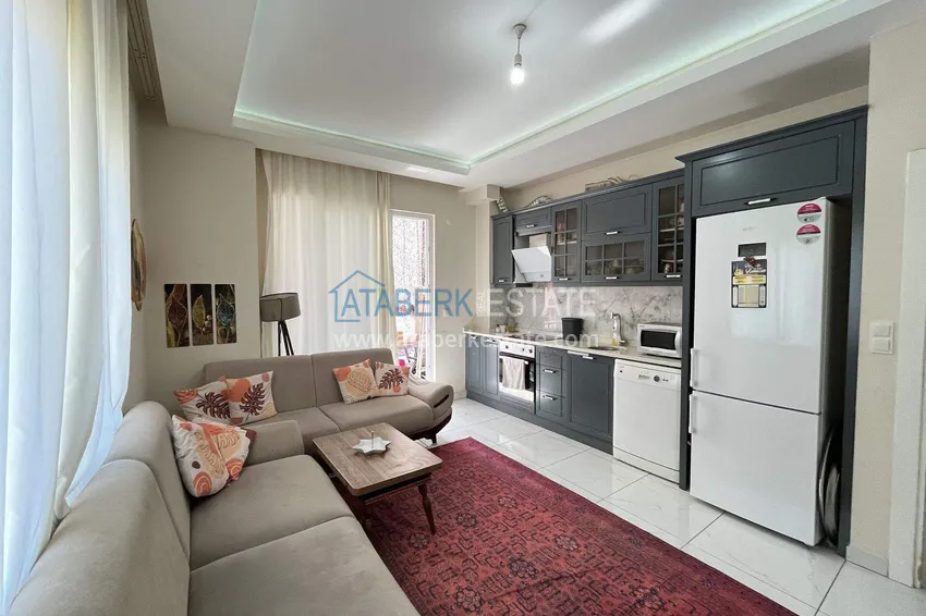 Purchase 2+1 apartment in Alanya for residence permit and citizenship - furniture, glazed balcony, Oba district 2
