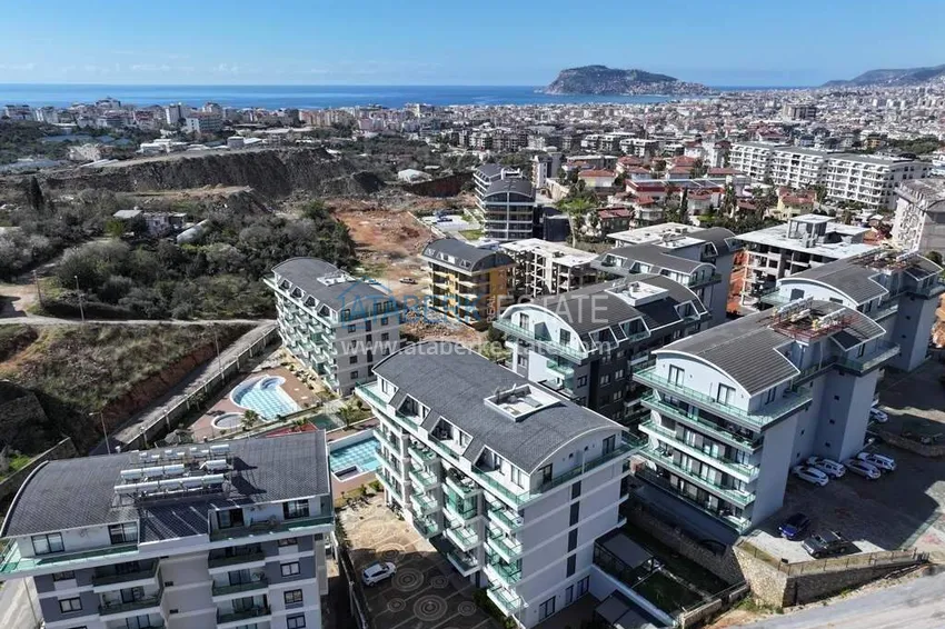 1+1 furnished apartment in Alanya, Oba district 3