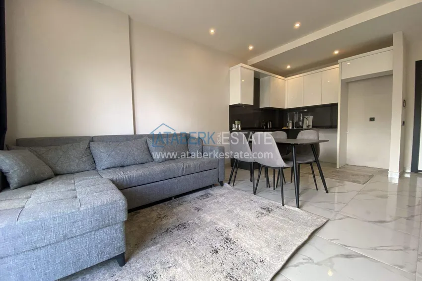 Purchase 1+1 furnished apartment in Alanya, Oba district 3