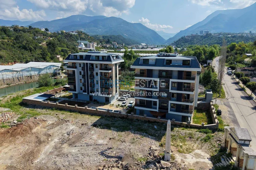 Citizenship apartment in Alanya - 2+1 with a separate kitchen in the Kestel area 4 