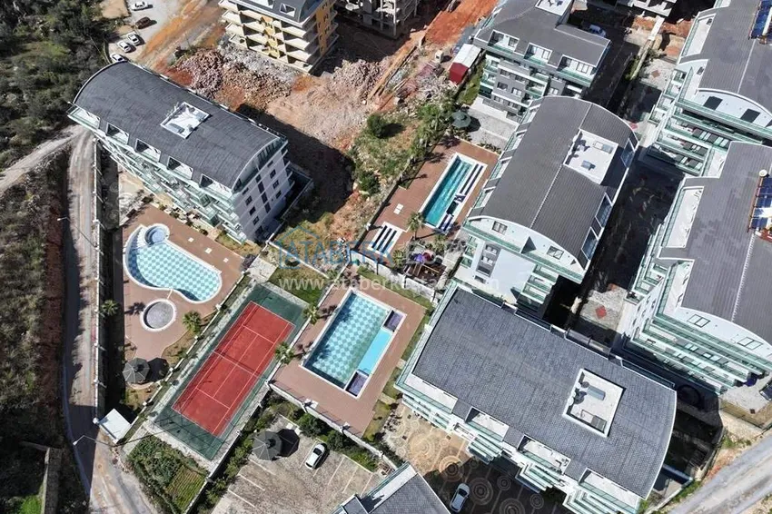 1+1 furnished apartment in Alanya, Oba district 5