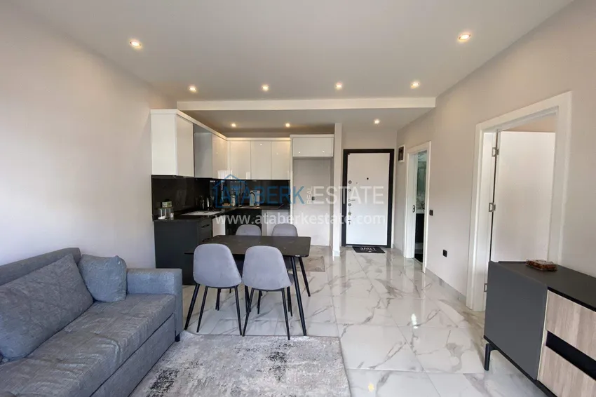 Purchase 1+1 furnished apartment in Alanya, Oba district 5