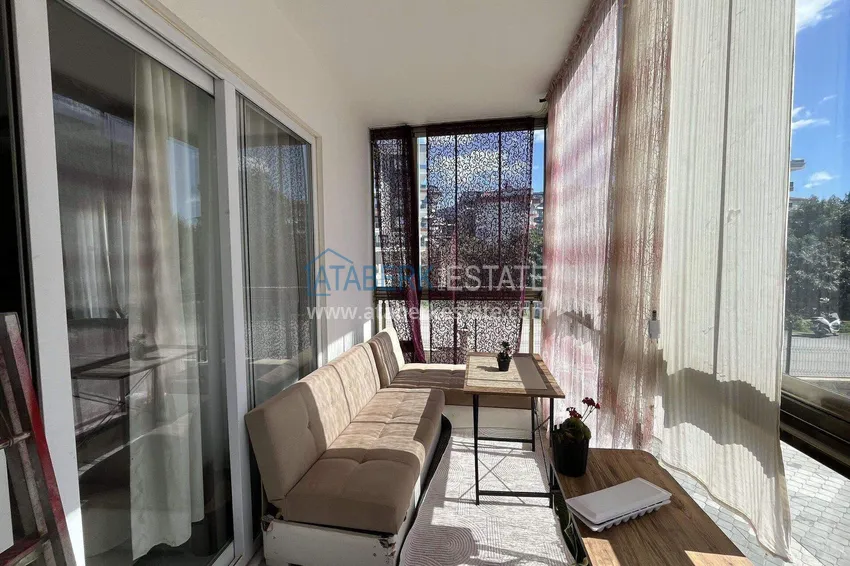Purchase 2+1 apartment in Alanya for residence permit and citizenship - furniture, glazed balcony, Oba district 6