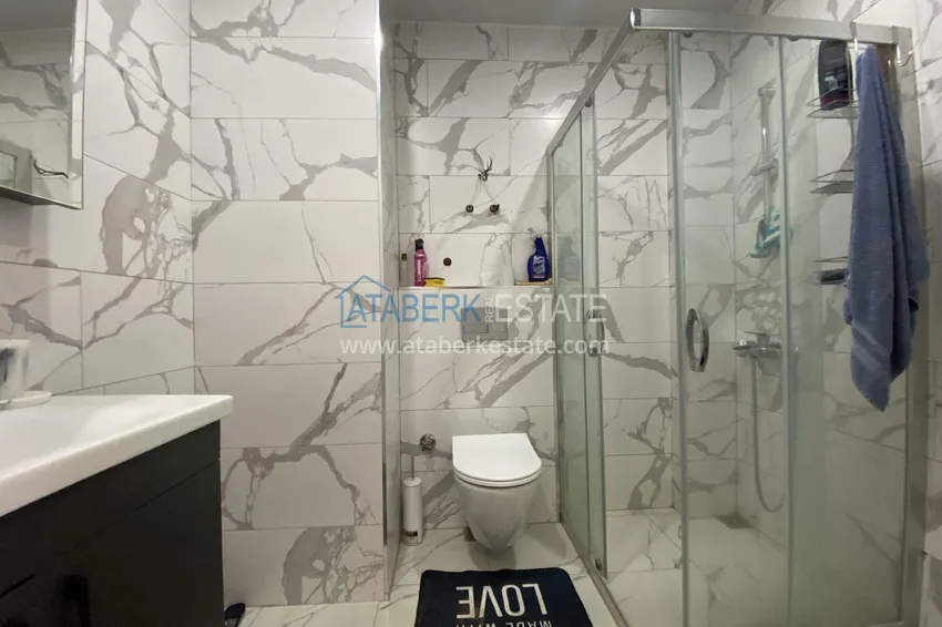 Purchase 1+1 furnished apartment in Alanya, Oba district 9