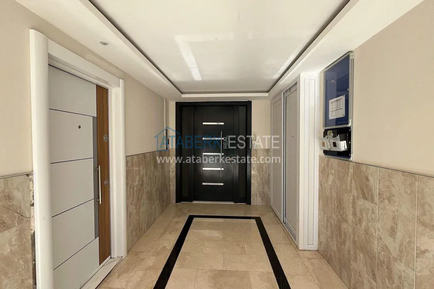 2+1 apartment in Alanya for residence permit and citizenship - furniture, glazed balcony, Oba district 9