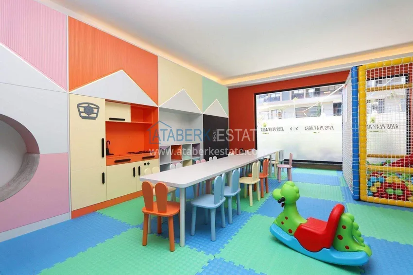 A new stylish investment project at the excavation stage in Oba, Alanya 38 