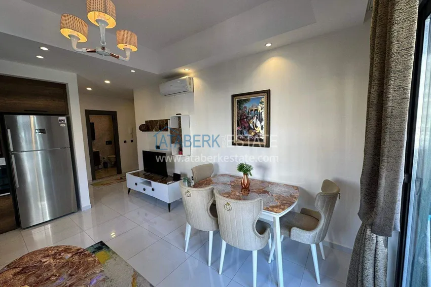 Purchase 1+1 apartment in Alanya, Mahmutlar district — furniture, mountain view 13