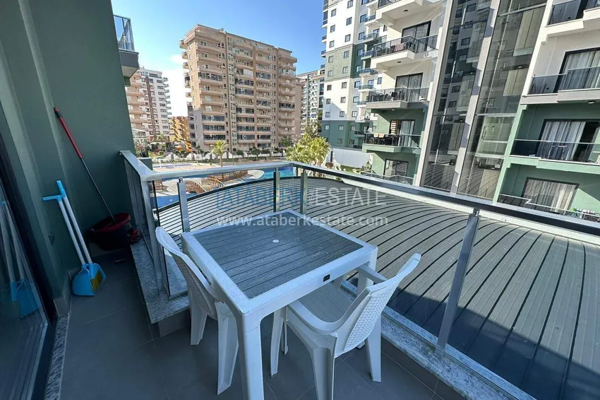 Purchase 1+1 apartment in Alanya, Mahmutlar district — furniture, mountain view 18