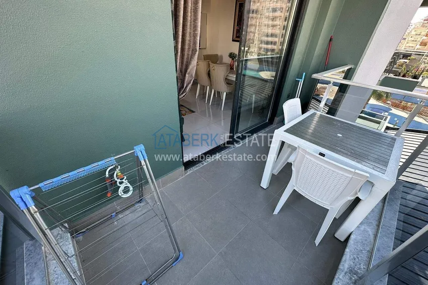 Purchase 1+1 apartment in Alanya, Mahmutlar district — furniture, mountain view 19