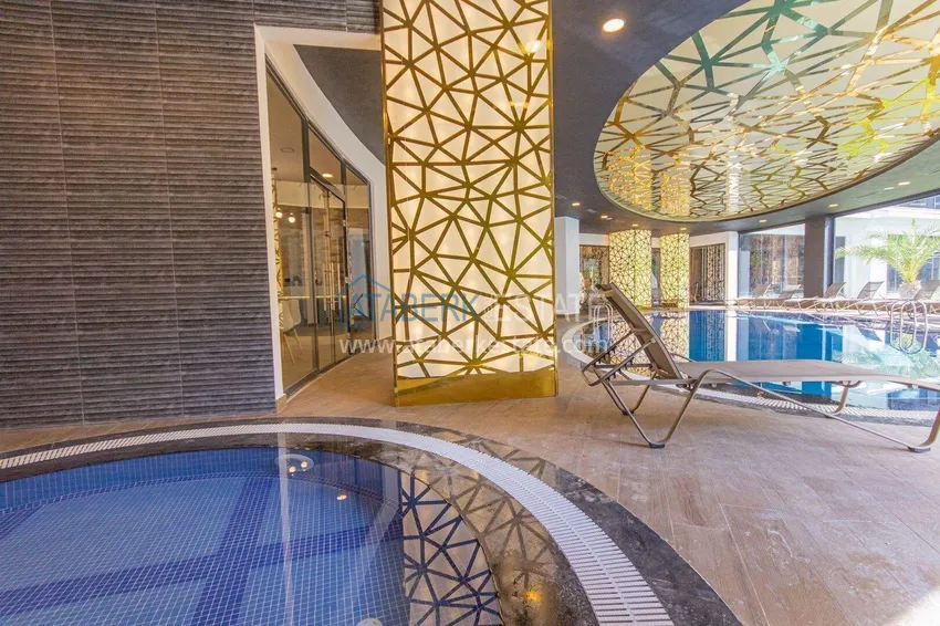 1+1 apartment in Alanya, Mahmutlar district — furniture, mountain view 48