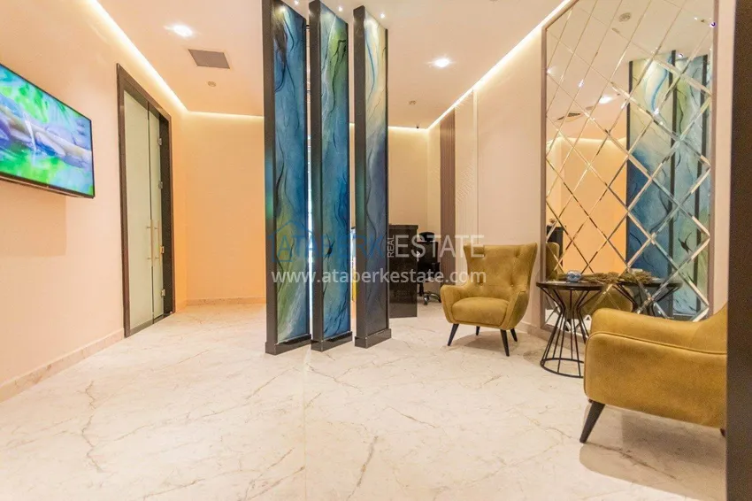 1+1 apartment in Alanya, Mahmutlar district — furniture, mountain view 51