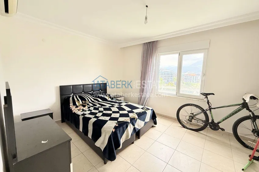 Purchase 1+1 apartment for a residence permit in Alanya, Oba district - turnkey and mountain views 11 
